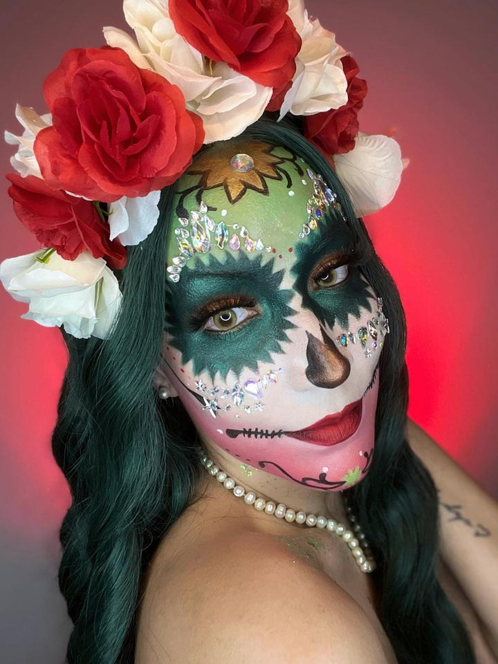 Skull Mexican SFX Makeup