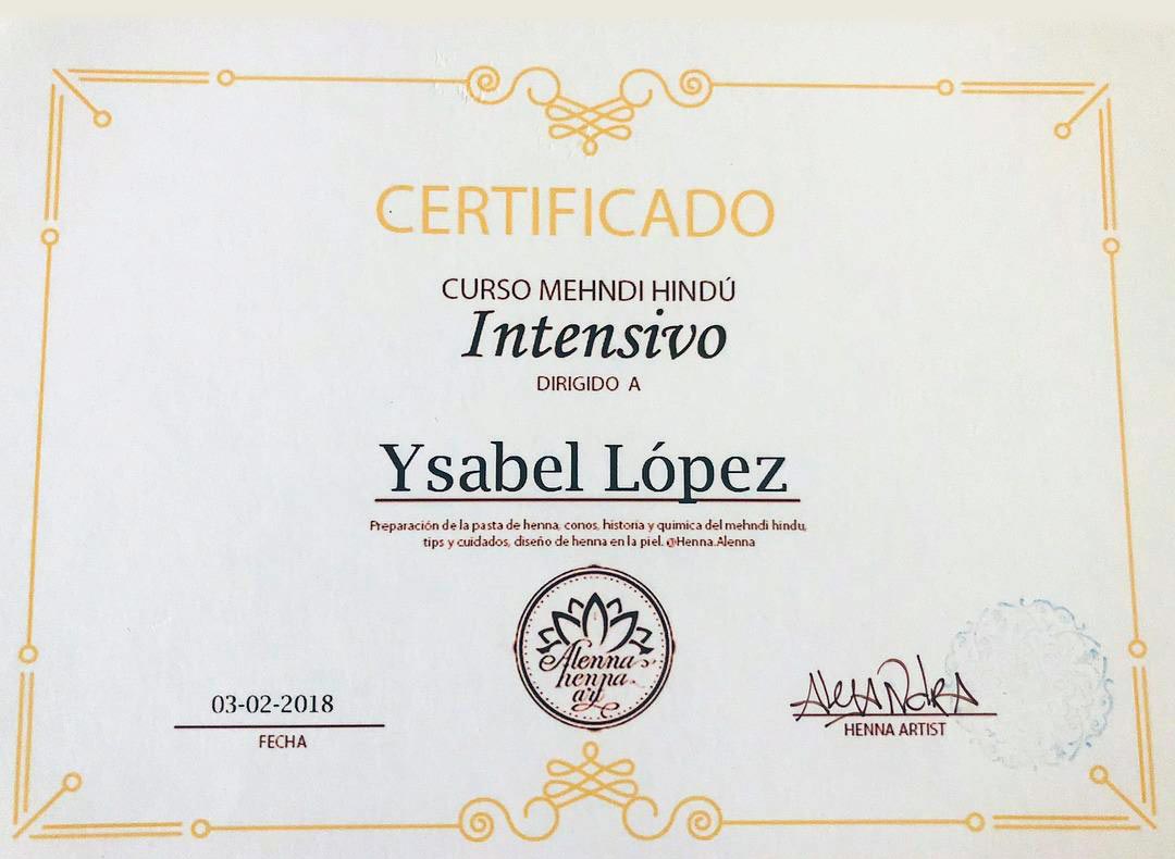 Mehndi Hindu Makeup Certification